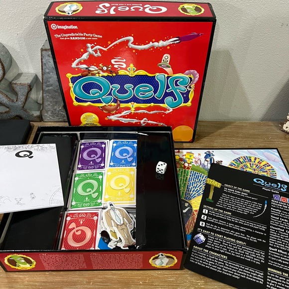 Games Quelf The Unpredictable Party Board Game By Imagination Poshmark
